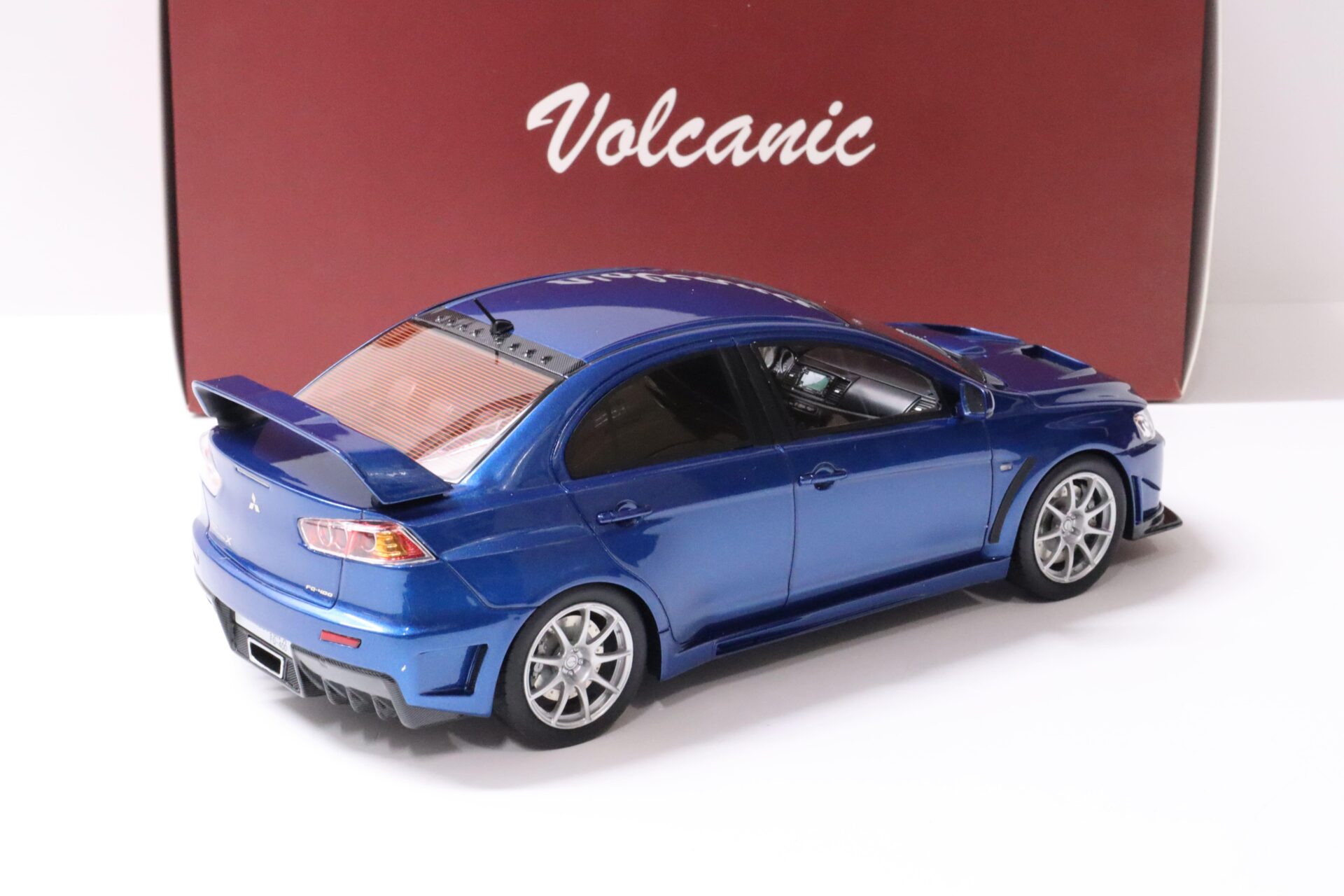 1:18 BM Creations Mitsubishi Lancer Evolution EVO X FQ400 LHD blue metallic