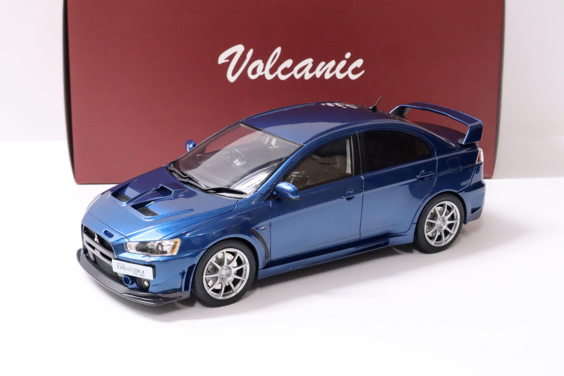 1:18 BM Creations Mitsubishi Lancer Evolution EVO X FQ400 RHD blue metallic