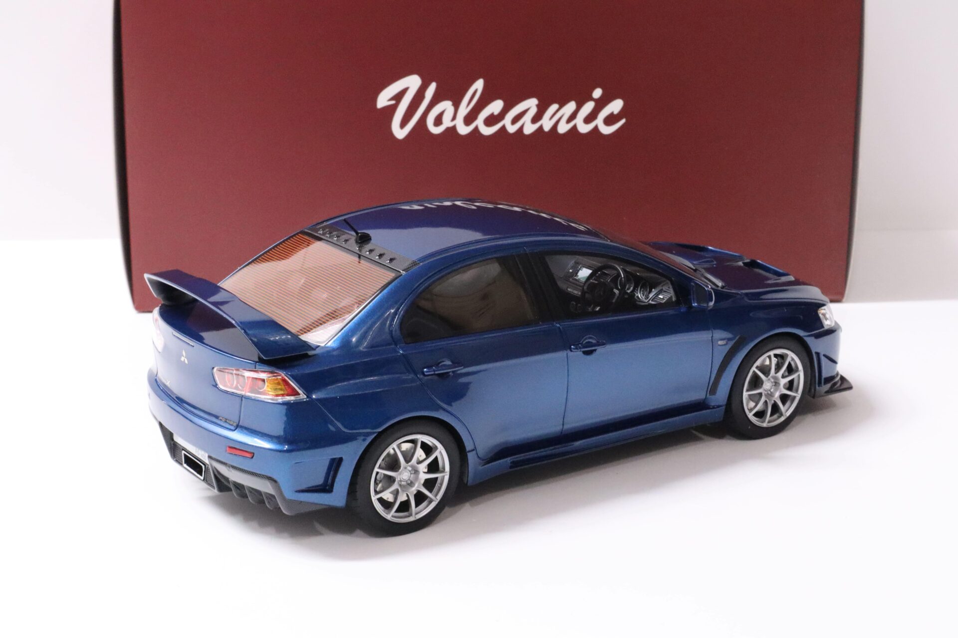 1:18 BM Creations Mitsubishi Lancer Evolution EVO X FQ400 RHD blue metallic