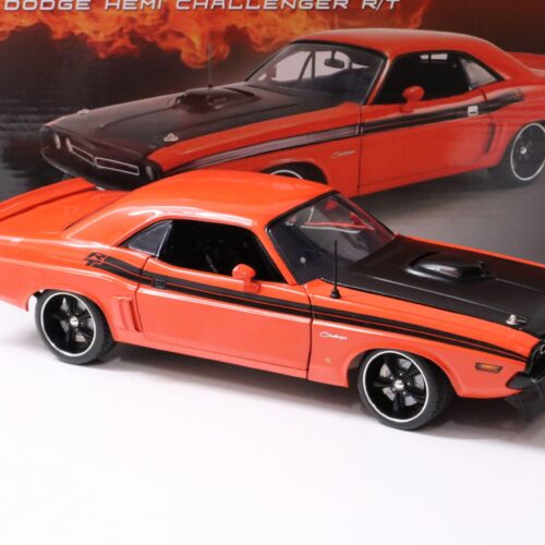 1:18 ACME 1971 Dodge Challenger R/T 426 Hemi Street Fighter FIREBALL orange
