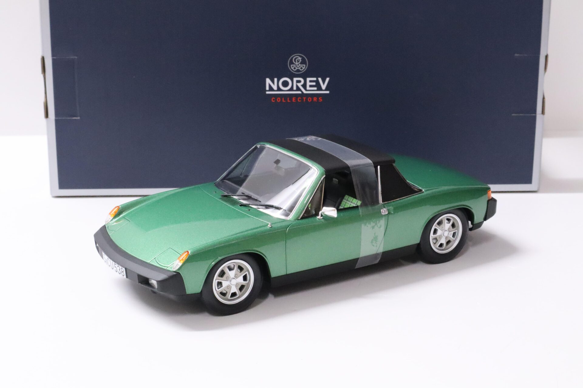 1:18 Norev VW - Porsche 914 2.0 green metallic 1975