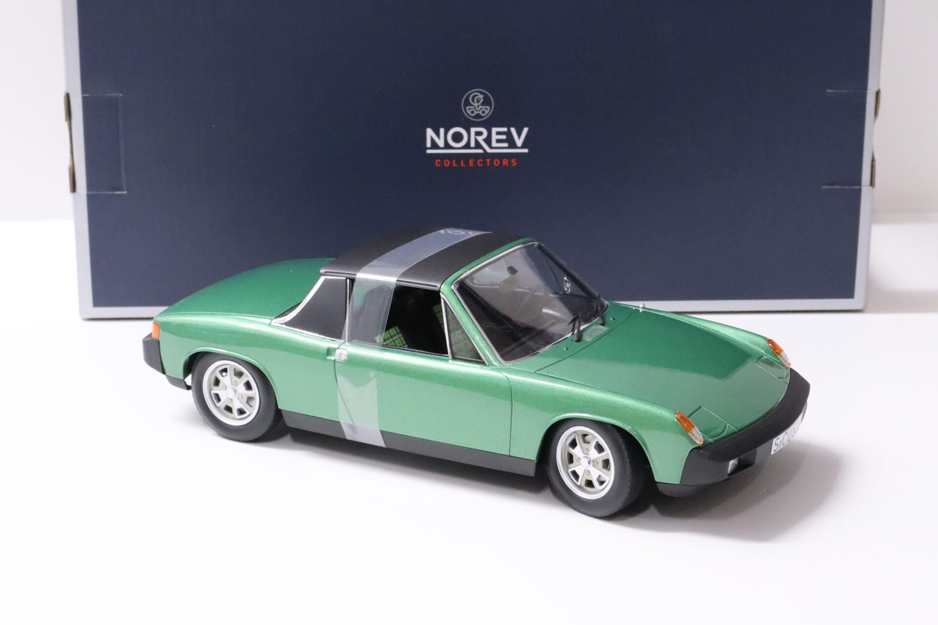 1:18 Norev VW - Porsche 914 2.0 green metallic 1975