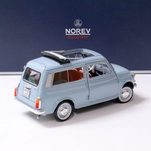 1:18 Norev Fiat 500 Giardiniera 1964 Cenere blue