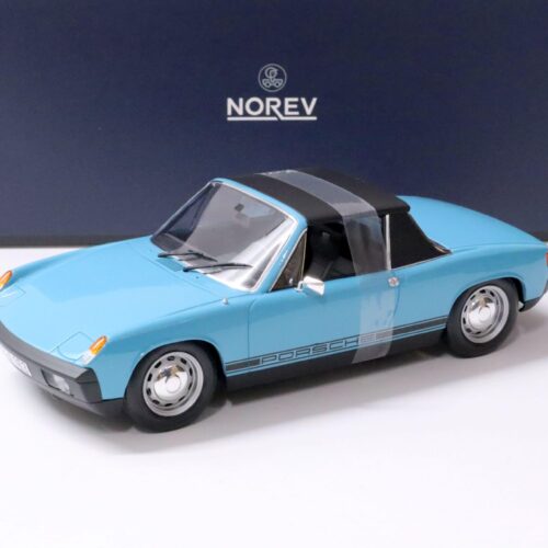 1:18 Norev VW - Porsche 914 1.7 light blue 1973 - Limited 200 pcs.