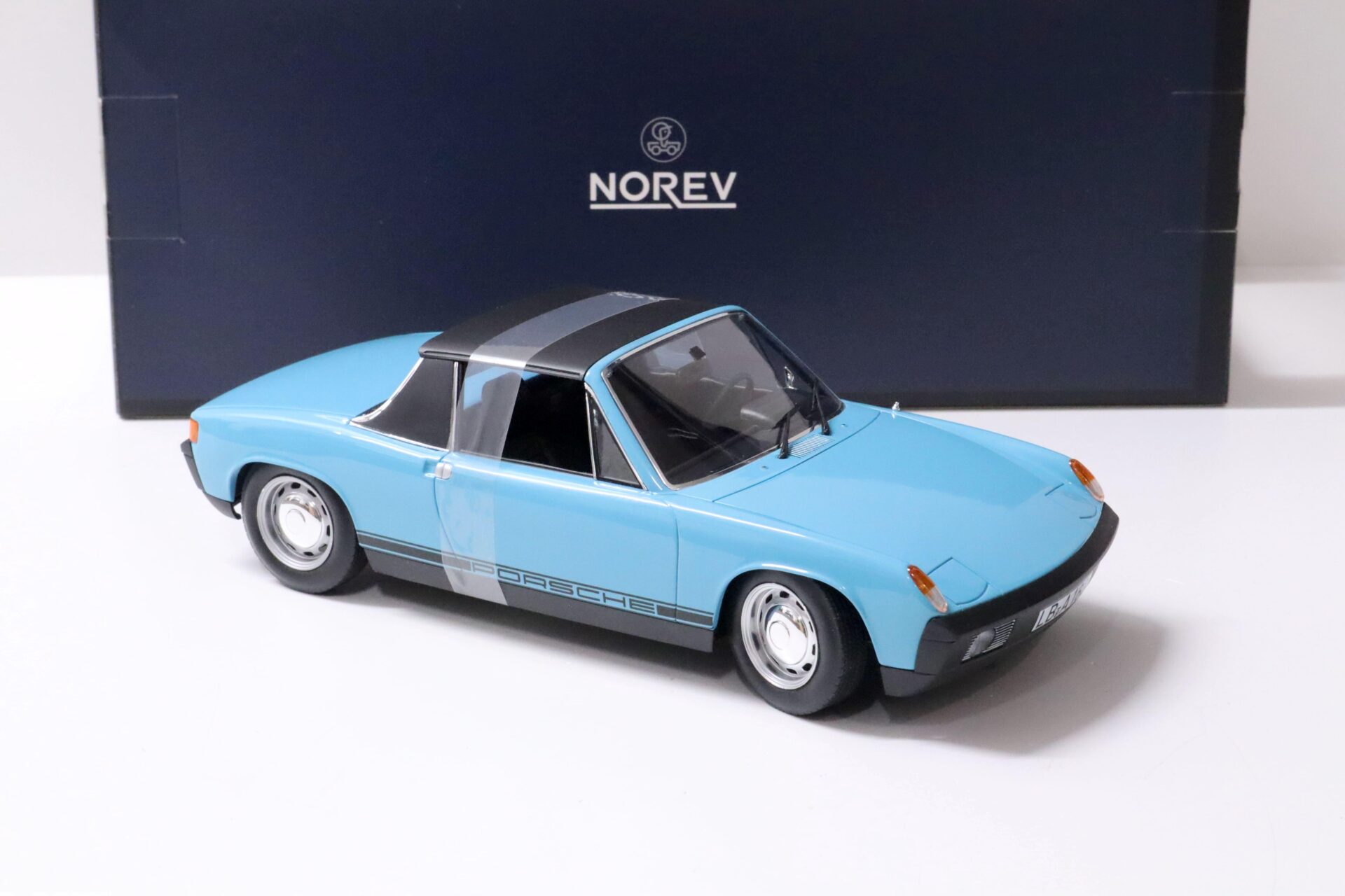 1:18 Norev VW - Porsche 914 1.7 light blue 1973 - Limited 200 pcs.