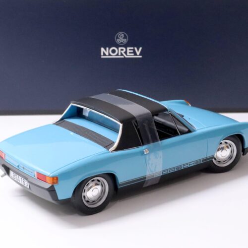 1:18 Norev VW - Porsche 914 1.7 light blue 1973 - Limited 200 pcs.