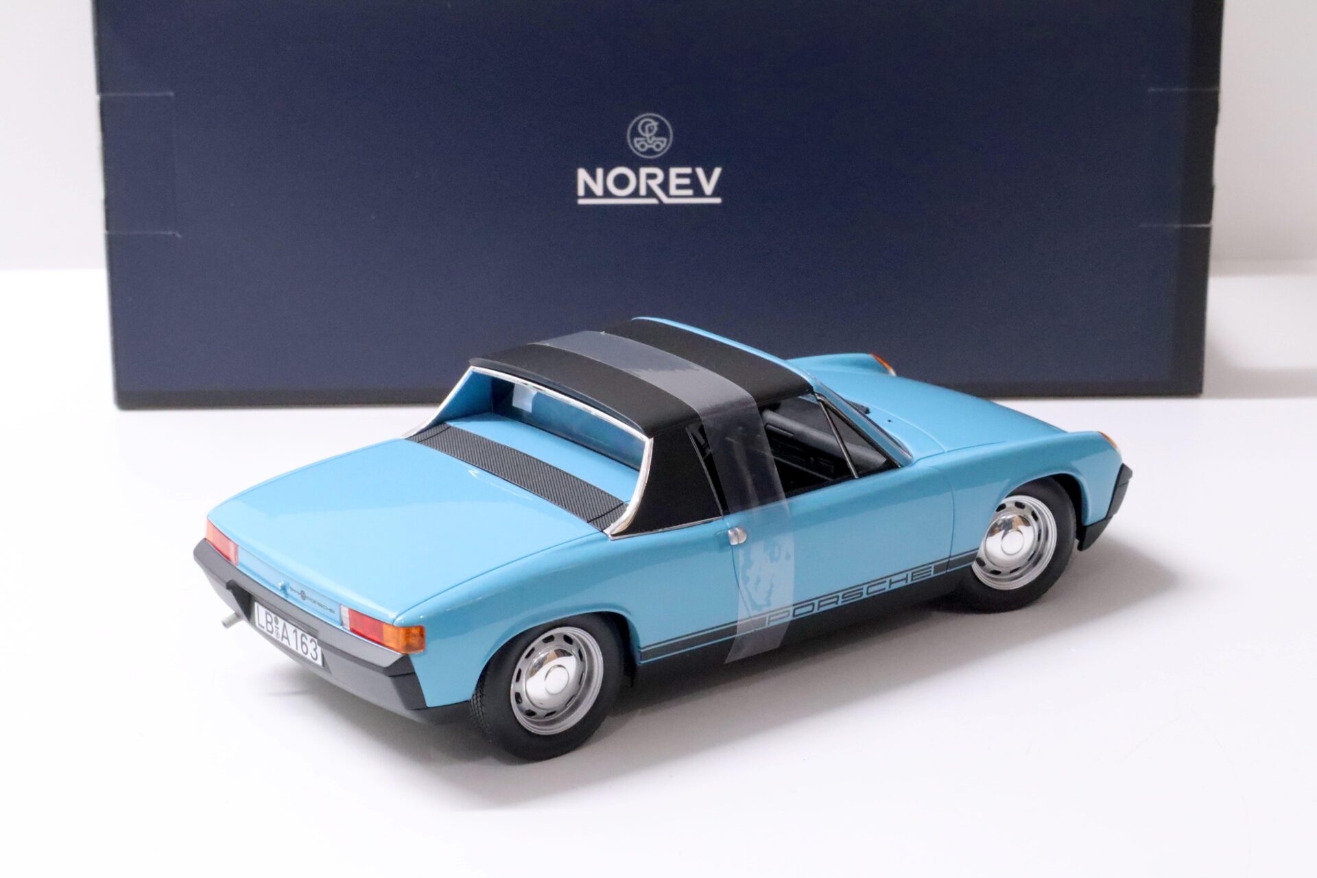 1:18 Norev VW - Porsche 914 1.7 light blue 1973 - Limited 200 pcs.