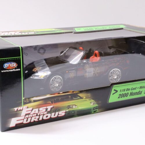 1:18 ERTL Joyride 2000 Honda S2000 with Top "The Fast and there Furious" black - Image 4