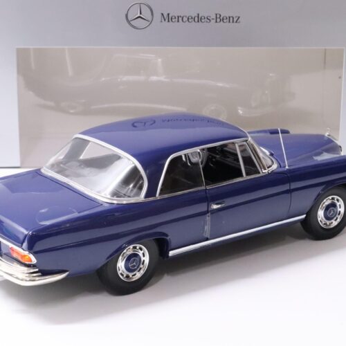 1:18 Norev Mercedes 280 SE Coupe W108 dark blue DEALER VERSION