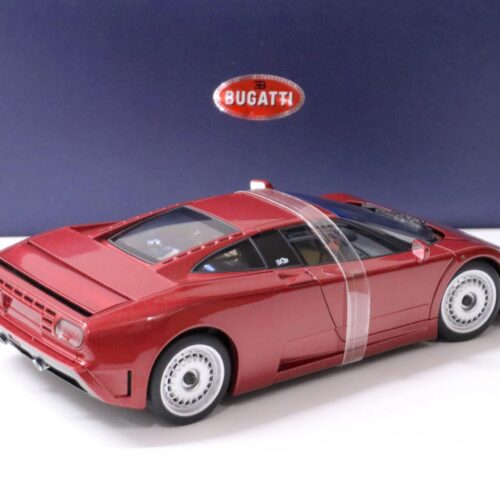 1:18 AUTOart Bugatti EB110 GT Coupe dark red metallic 1991 - Image 3