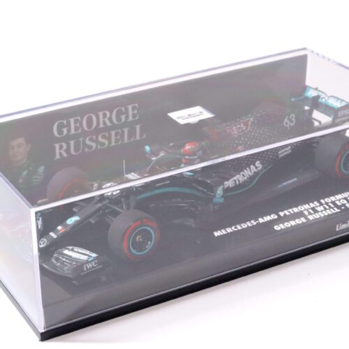 1:43 Minichamps Mercedes-AMG Petronas F1 W11 Team G.Russell Sakhir GP 2020
