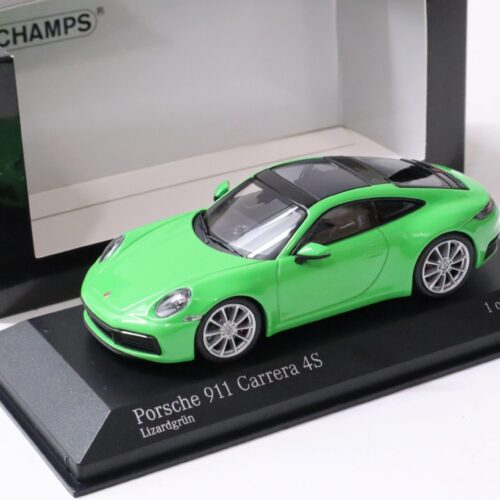 1:43 Minichamps Porsche 911 (992) Carrera 4S Coupe 2019 Lizard green