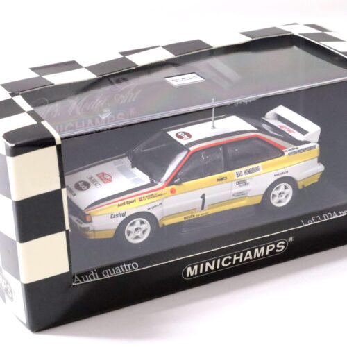 1:43 Minichamps Audi Quattro Rally Monte Carlo 1984 Röhrl/ Geistdörfer #1