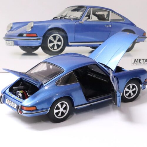 1:18 Schuco Porsche 911 S Coupe 1973 blue metallic