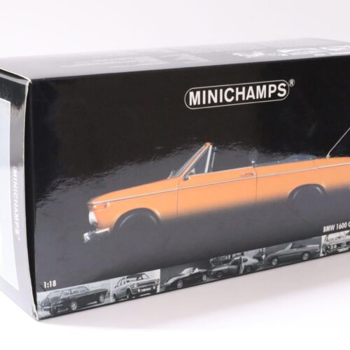 1:18 Minichamps BMW 1600 Cabriolet Convertible orange 1967