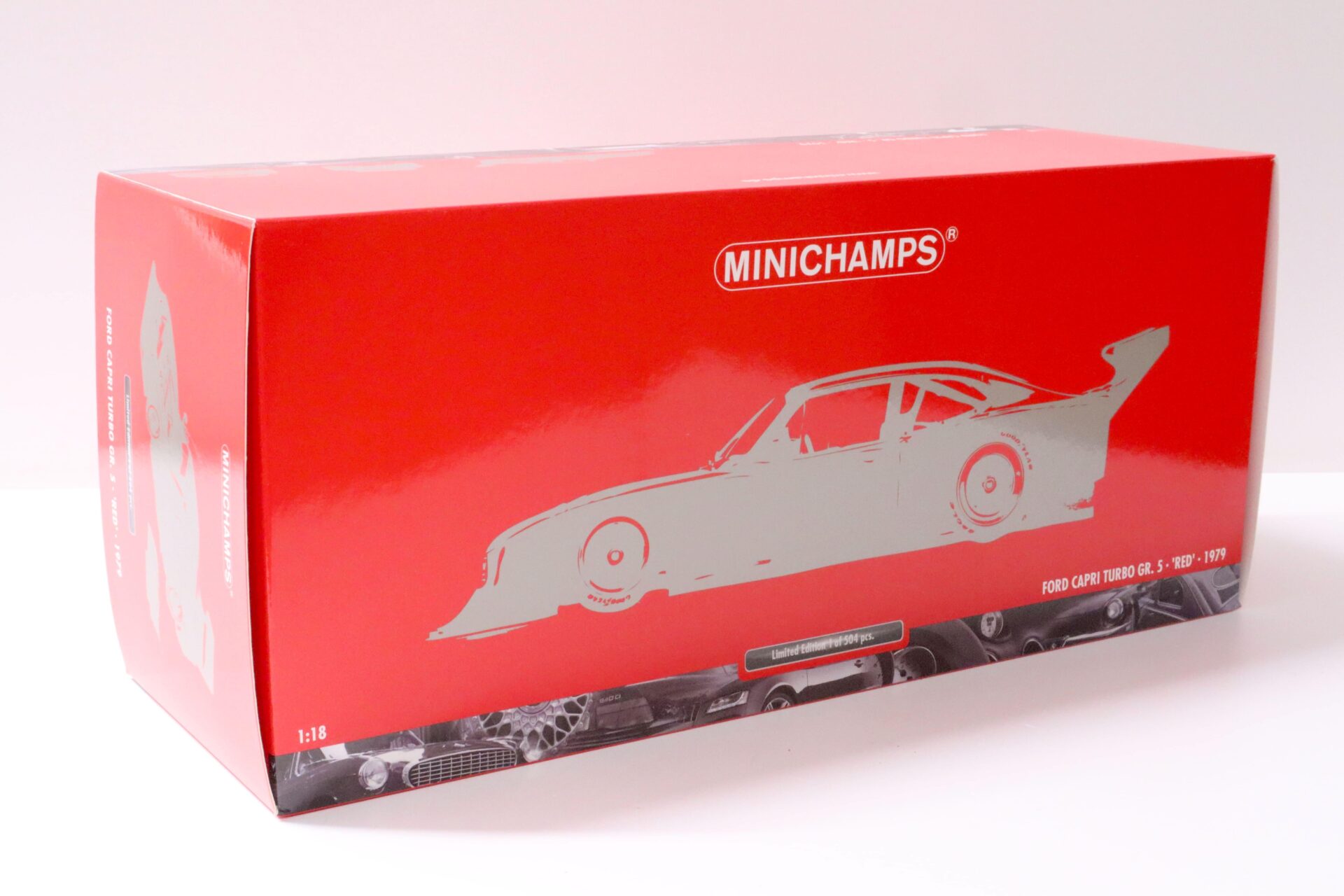 1:18 Minichamps Ford Capri Turbo Gr.5 red 1979