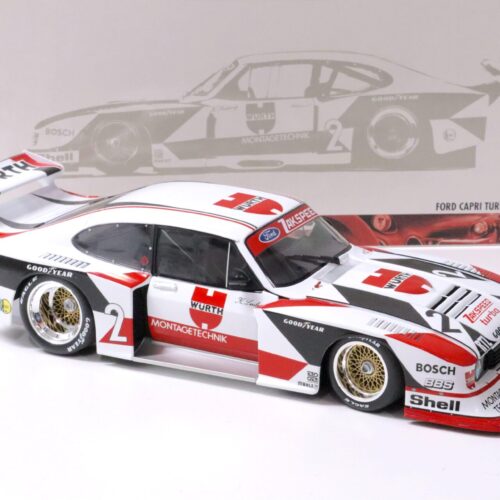 1:18 Minichamps Ford Capri Turbo Gr.5 "WÜRTH" #2 Klaus Ludwig DRM 1981