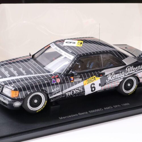 1:18 AUTOart Mercedes 500 SEC AMG 24h Race #6 SPA Franchorchamps 1989