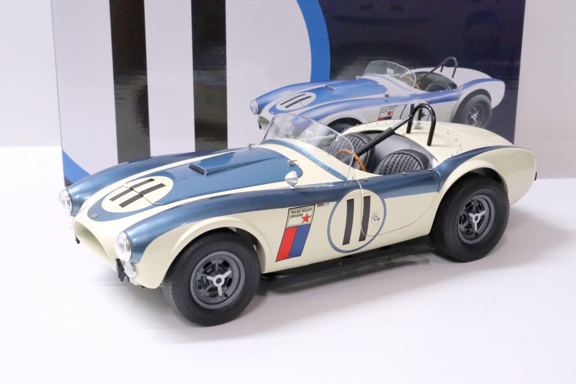 1:12 GMP 1963 Shelby 289 Competition Cobra Nassau Speed Week #11 John Everly