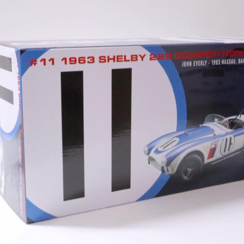 1:12 GMP 1963 Shelby 289 Competition Cobra Nassau Speed Week #11 John Everly