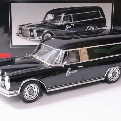 1:18 Schuco Mercedes 600 Bestattungswagen HEARSE black