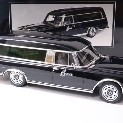 1:18 Schuco Mercedes 600 Bestattungswagen HEARSE black