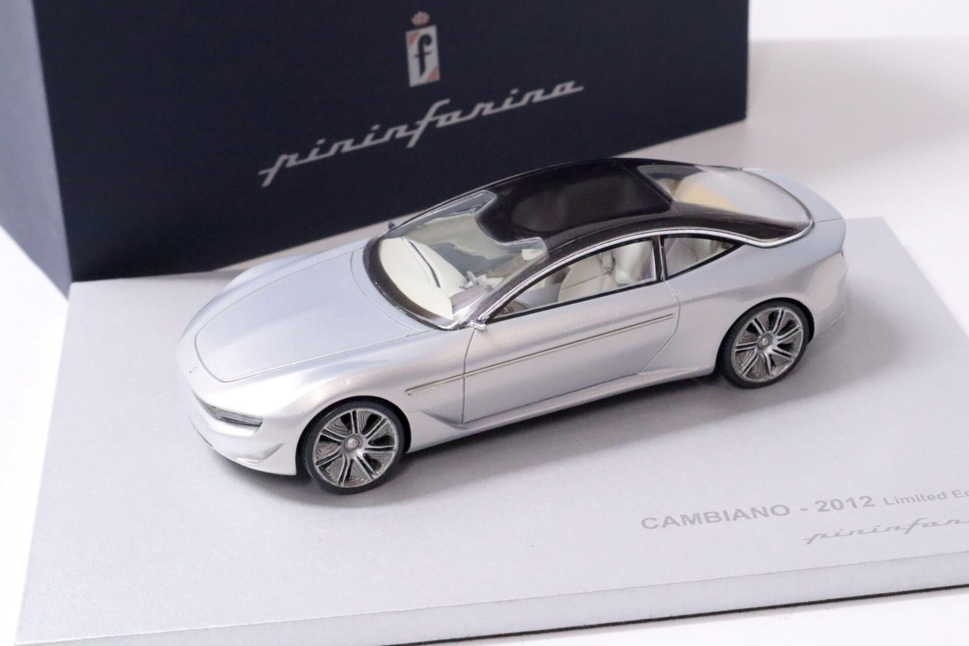1:43 La Mini Miniera Cambiano Pininfarina silver Limited