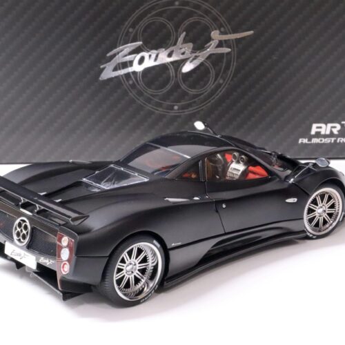 1:18 Almost Real Pagani Zonda F - 2005 matt black Die-Cast