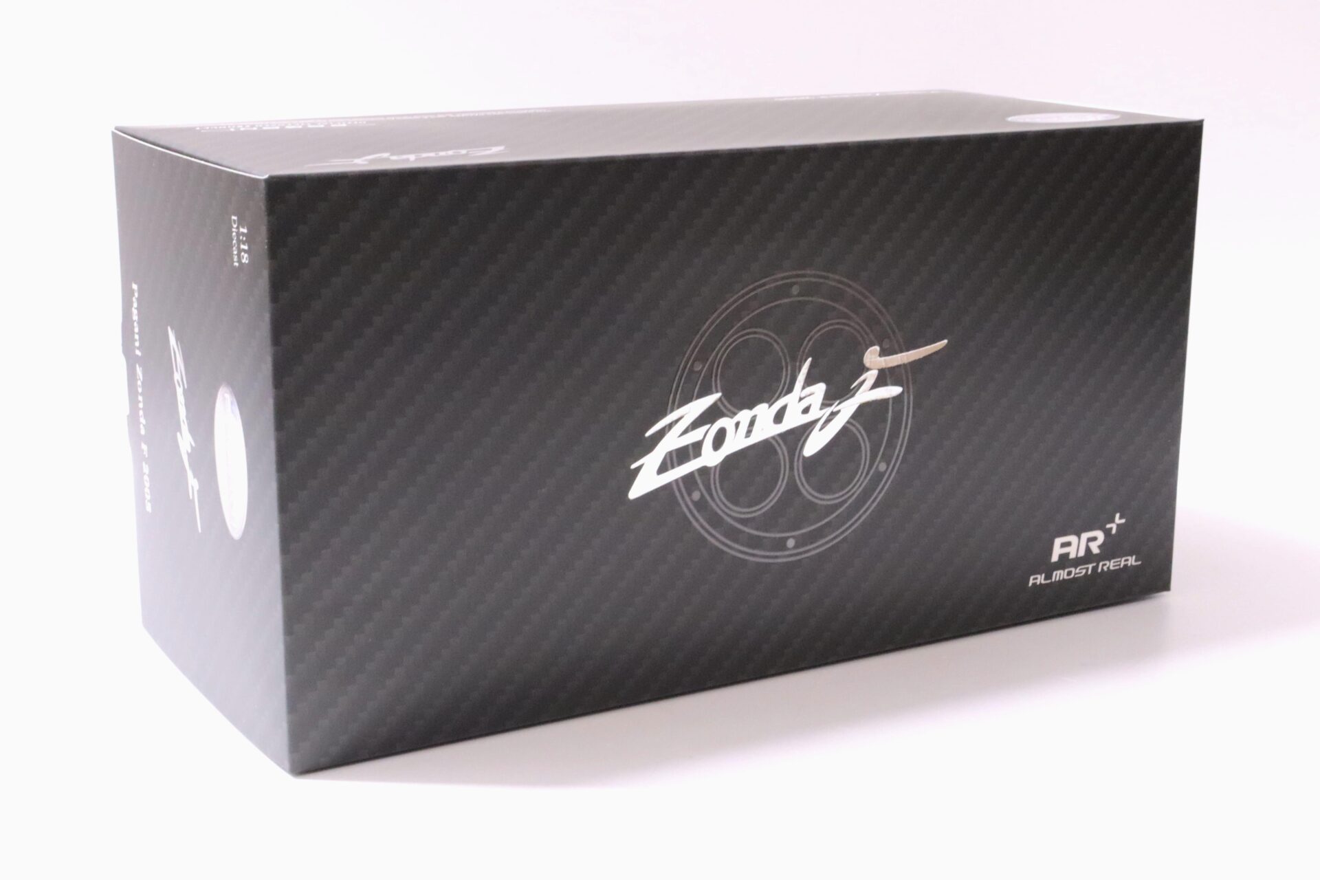 1:18 Almost Real Pagani Zonda F - 2005 matt black Die-Cast