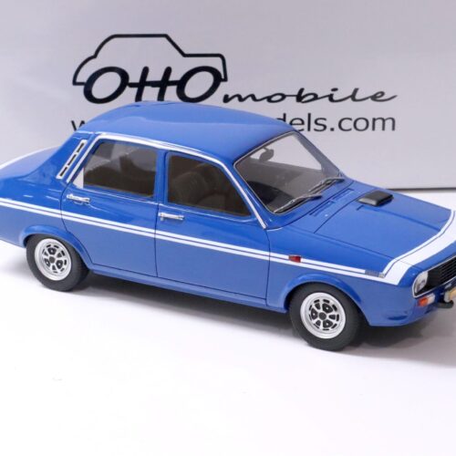 1:18 OTTO mobile OT919 Renault 12 Gordini blue/ white stripes 1970