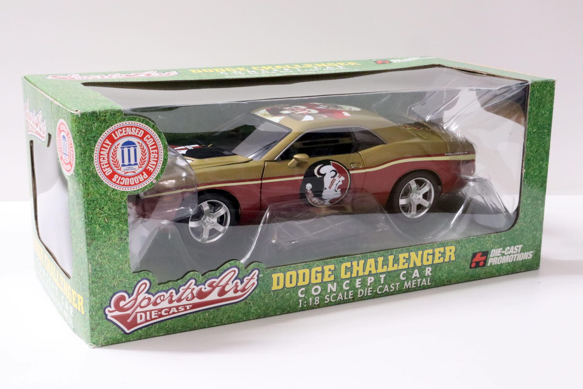 1:18 Highway61 Dodge Challenger Concept Car Sports Art Florida State University