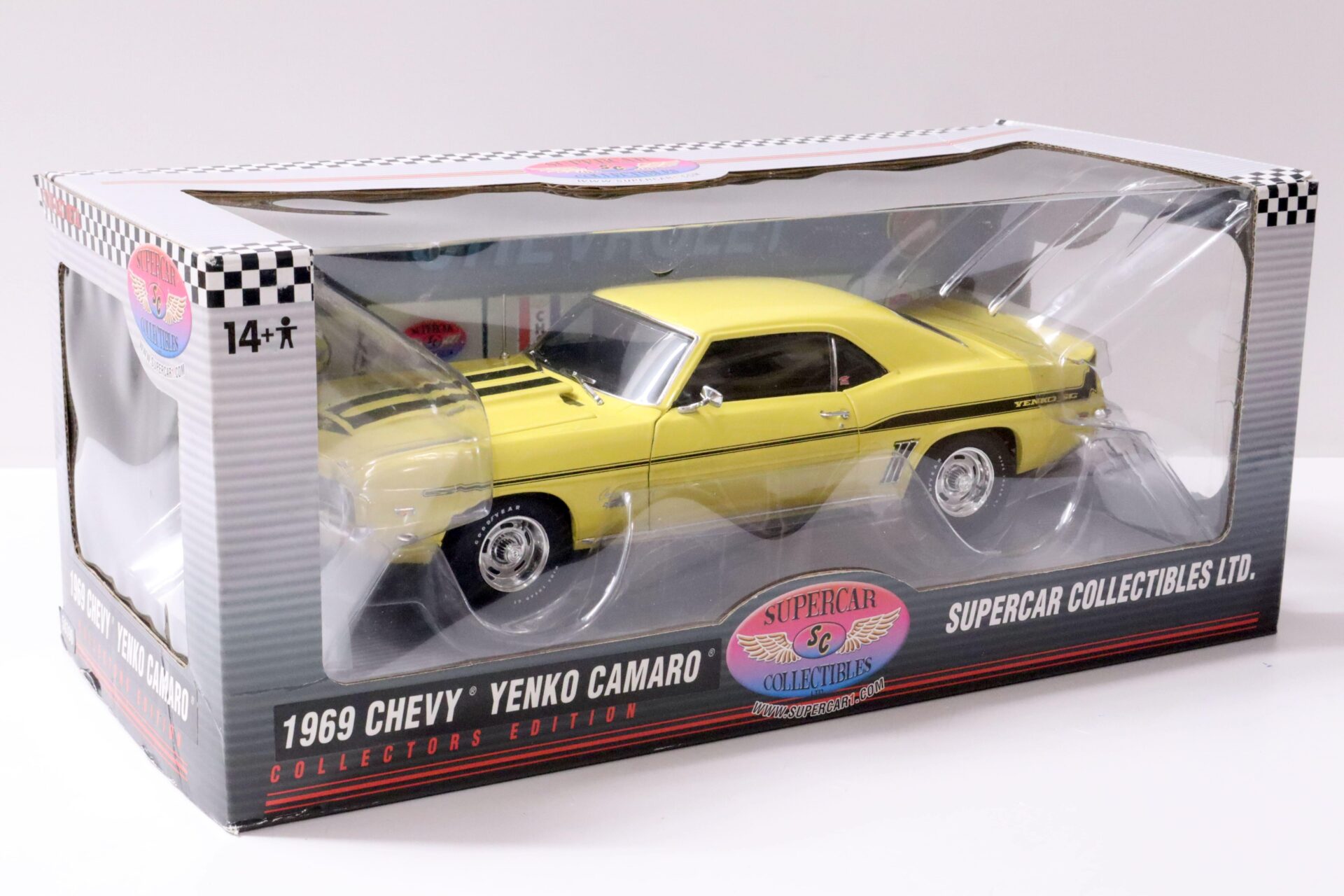 1:18 Highway61 Chevrolet Yenko Camaro Coupe 1969 yellow 50390