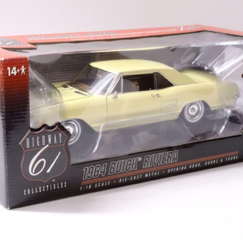 1:18 Highway61 Buick Riviera Coupe 1964 yellow 50679