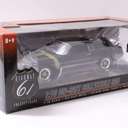 1:18 Highway61 Ford Mustang Boss 302 Coupe black/ gold stripes