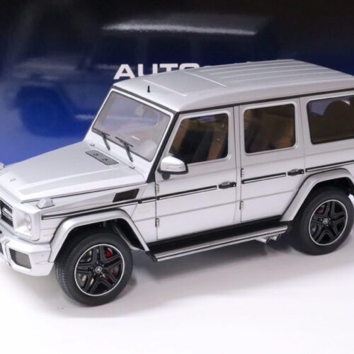 1:18 AUTOart Mercedes G63 AMG G-Klasse Iridium silver metallic 2017