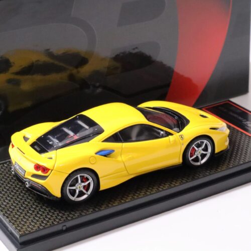 1:43 BBR Ferrari F8 Tributo Coupe Giallo Modena yellow/ silver wheel - Limited 24 pcs.