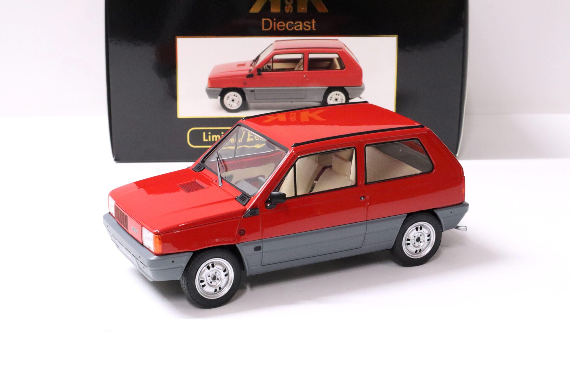 1:18 KK-Scale Fiat Panda 30 MK1 red 1980