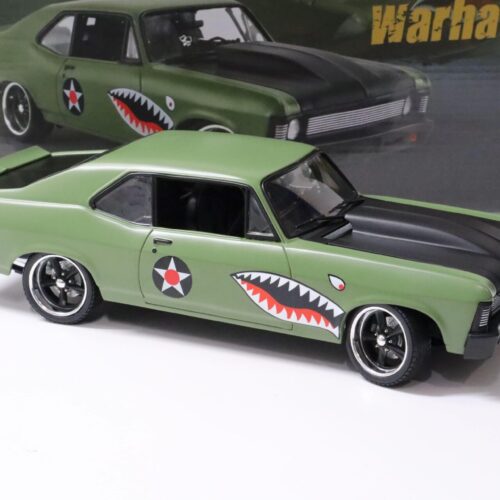1:18 GMP 1970 Chevrolet Nova Street Fighter Coupe WARHAWK green/ black