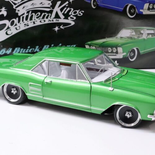 1:18 ACME 1964 Buick Riviera Coupe Custom Cruiser Southern Kings cosmic dust green
