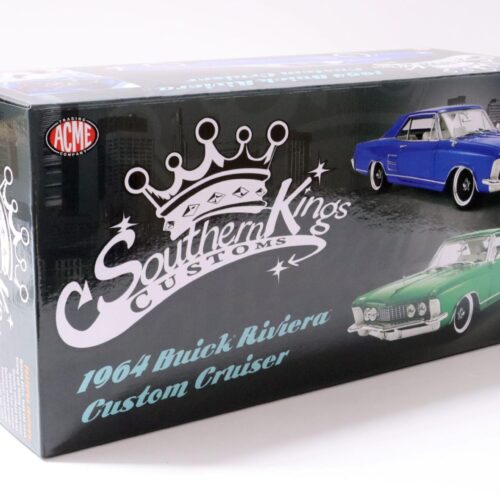 1:18 ACME 1964 Buick Riviera Coupe Custom Cruiser Southern Kings cosmic dust green