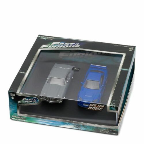 1:43 Greenlight Fast & Furious Set Chevrolet Chevelle SS + Nissan Skyline GT-R R34