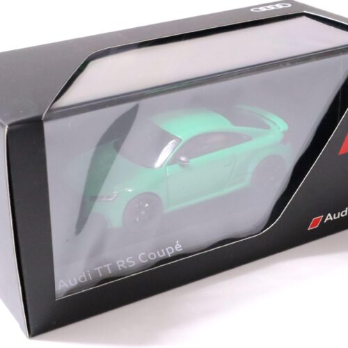 1:43 iScale Audi TT RS Coupe green DEALER VERSION