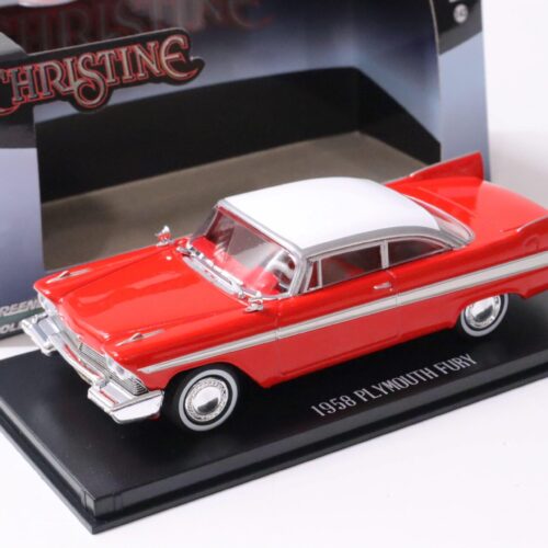 1:43 Greenlight 1958 Plymouth Fury CHRISTINE red/ white roof