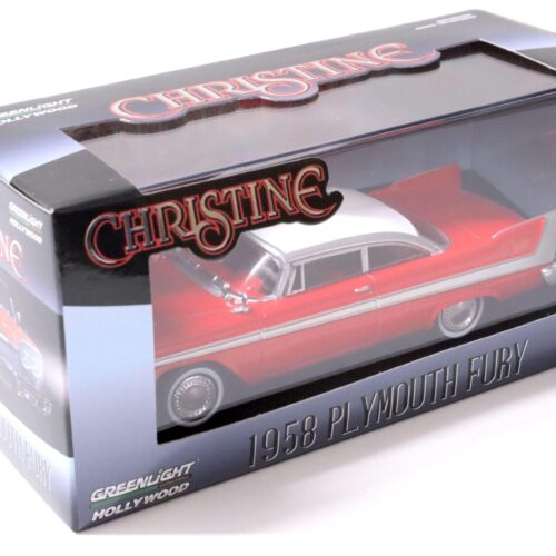 1:43 Greenlight 1958 Plymouth Fury CHRISTINE red/ white roof