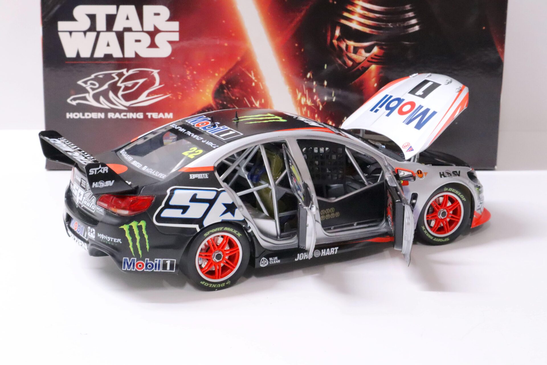 1:18 BIANTE Holden VF Commodore V8 Supercar 2015 Bathurst 1000 #22 Perkins STAR WARS