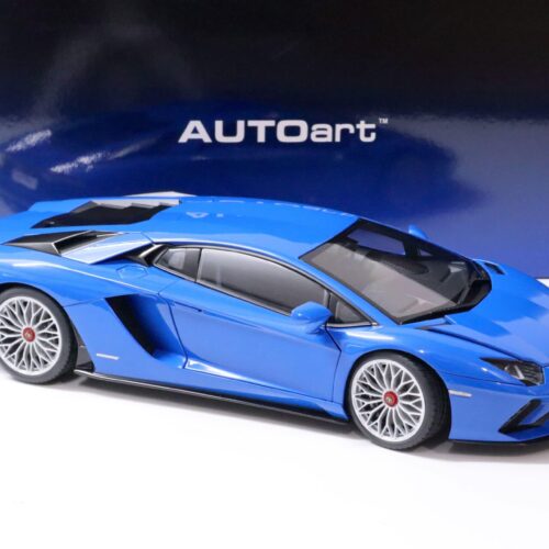 1:18 AUTOart Lamborghini Aventador S Coupe 2017 Blu Nila/ pearl blue
