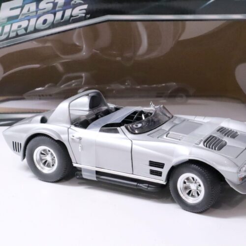 1:18 Greenlight DOM´S Chevrolet Corvette Grand Sport FAST & FURIOUS silver