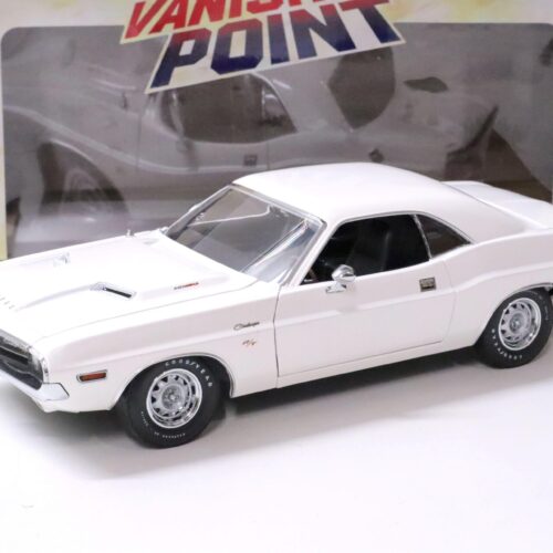 1:18 Greenlight 1970 Dodge Challenger R/T Coupe *VANISHING POINT* white