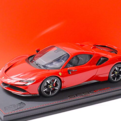 1:18 BBR Ferrari SF90 Spider closed roof Rosso Corsa 322 red - Limited Edition 62 pcs.