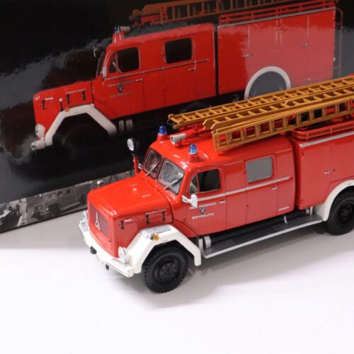 1:43 Minichamps Magirus-Deutz Merkur 150A LF16 Feuerwehr Bayreuth red